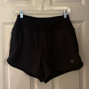 Gilly Hicks Women’s Lined 3.5” Run Shorts, Black, Medium